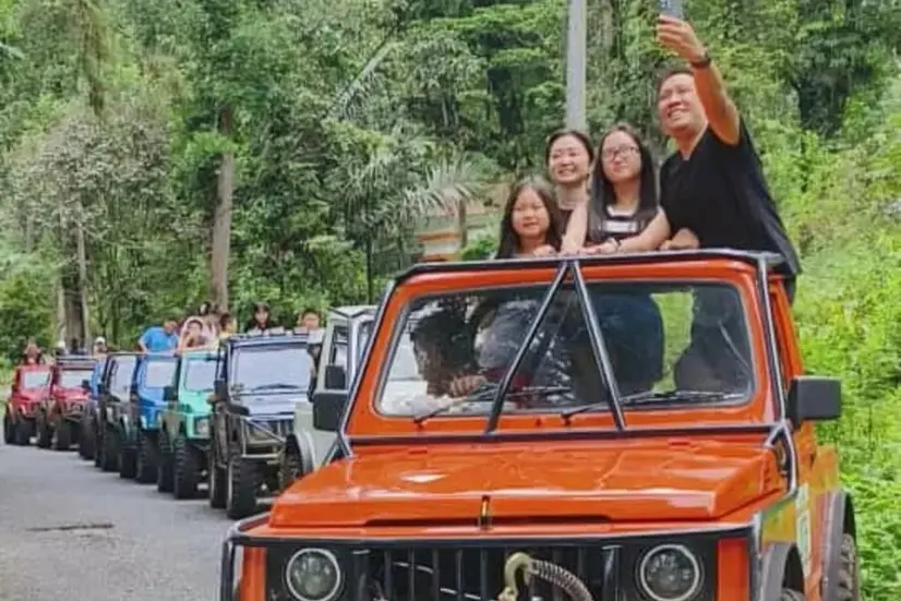 Serunya Off-road di Small World Baturraden Area